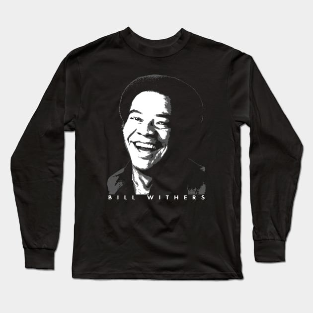 Bill Withers - Portray Long Sleeve T-Shirt by TheMarineBiologist